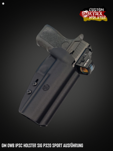 GM OWB Custom Kydex Holster Multi Mount IPSC